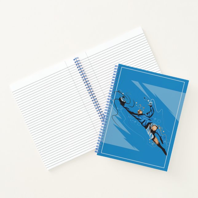 Carnet Joueur de carnet-soccer (Intérieur)