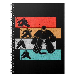Carnet Joueur de hockey sur glace