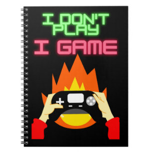 Carnet Joueurs vidéo : Je ne joue pas Je jeu