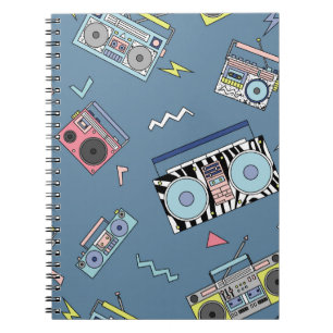Carnet Joueurs vintages de cassettes : Art Rétro sans Sea