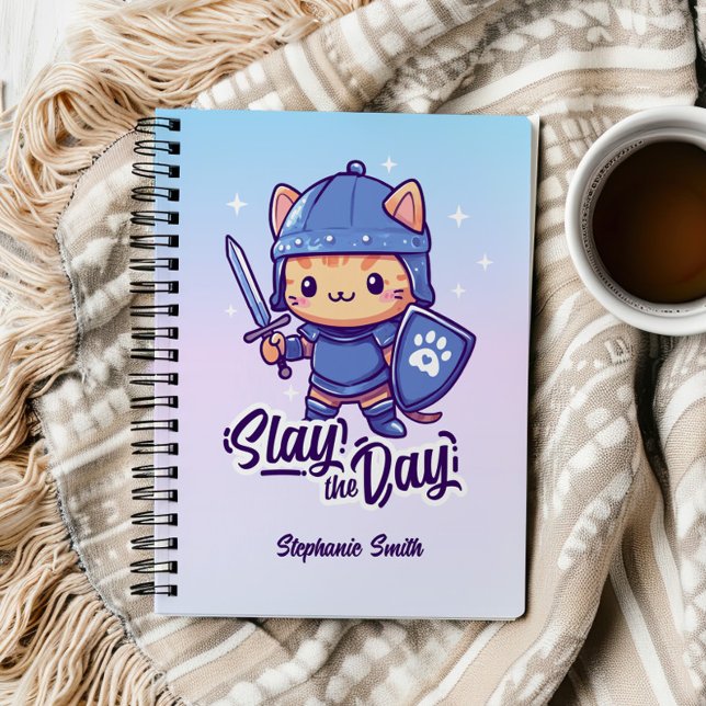 Carnet Jour (Unleash your creativity and confidence with our "Slay the Day Away" notebook! 💖)