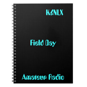 Carnet Jour de campagne du signal d'appel radio amateur