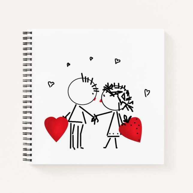 Carnet Jour de la Saint Valentin (Devant)