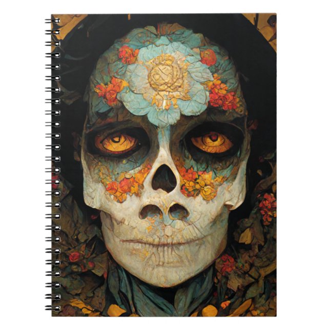Carnet Jour Du Crâne De L'Imaginaire Mort 1 (Devant)