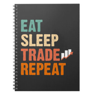 Carnet Jour Trader Stock Marché Trading Hobby Investisseu