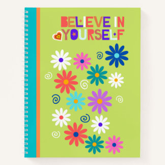 Carnet Journal, bloc-notes spiral personnalisé de 8,5 po 