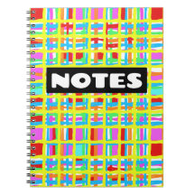 Carnet/ Journal coloré "NOTES"