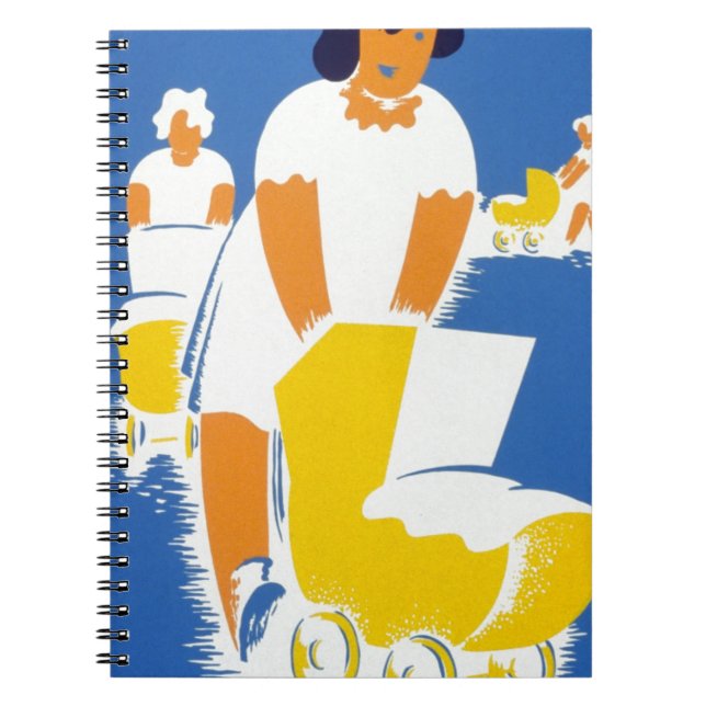 Carnet journée des mères heureuses (Devant)