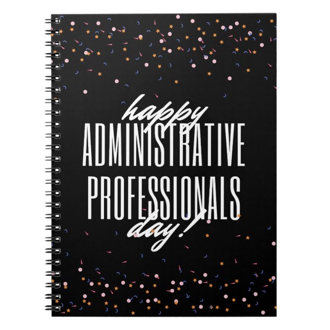 Carnet Journée des professionnels de l'administration (Devant)