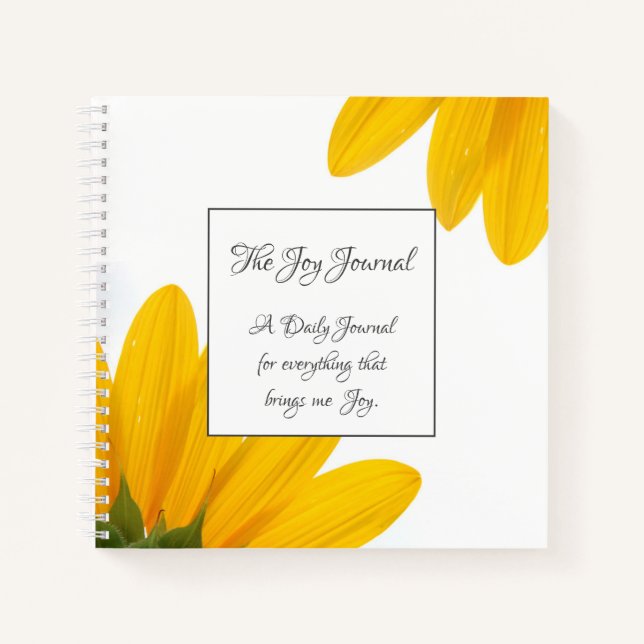 Carnet Joy Journal (Devant)