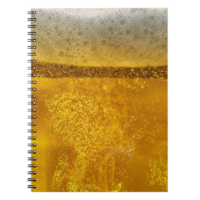Carnet Joyeuse Bière Galaxy un Céleste étanche (Devant)