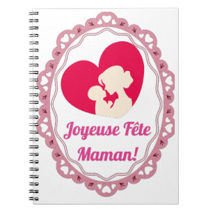 Carnet Joyeuse Fête Maman – Cadre Vintage 