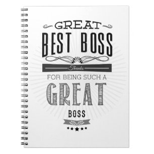 Carnet Joyeuse Journée des Boss