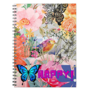 Carnet Joyeuse puissance des fleurs