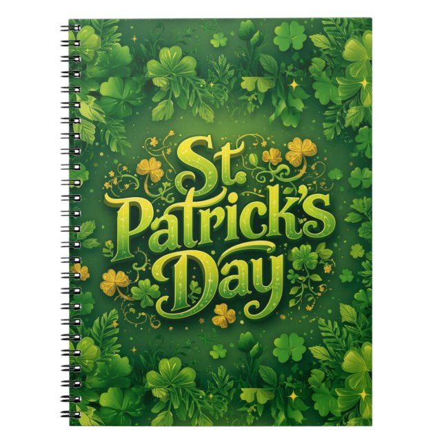Carnet Joyeuse Saint-Patrick (Devant)