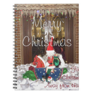 Carnet Joyeuses vacances de Noël loin de la maison Inspir