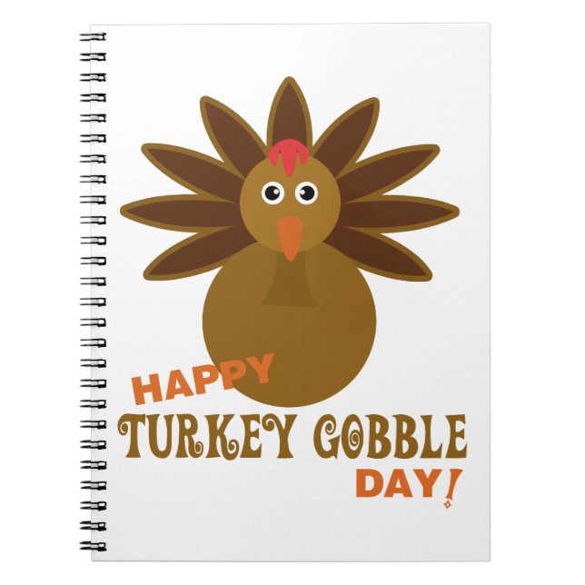Carnet Joyeux Jour de la grogne turque Thanksgiving (Devant)