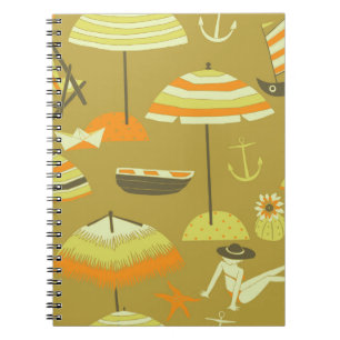 Carnet Joyeux Motif sans couture pour l'été