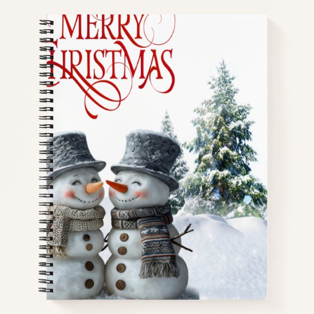 Carnet Joyeux Noël (Devant)