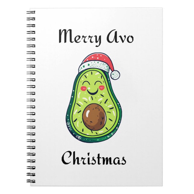 Carnet Joyeux Noël Avo (Devant)