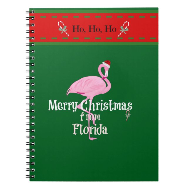 Carnet Joyeux Noël de Floride (Devant)