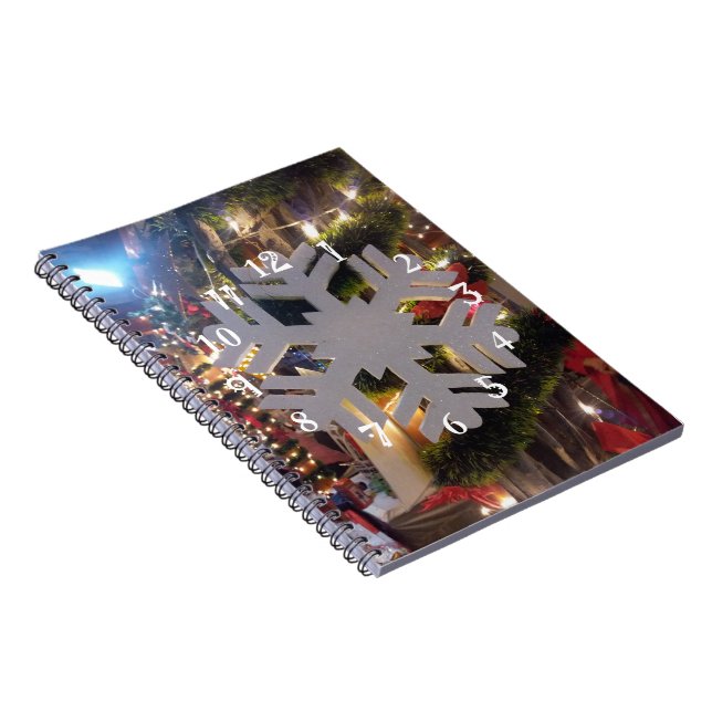 Carnet Joyeux Noël et une joyeuse fête du Nouvel An Snowf (Côté Droit)