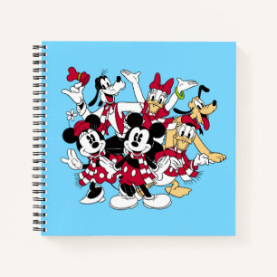 Carnet Joyeux Noël Mickey & Friends Joyful Holiday