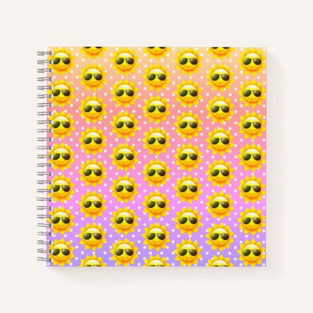 Carnet Joyeux soleil (Devant)