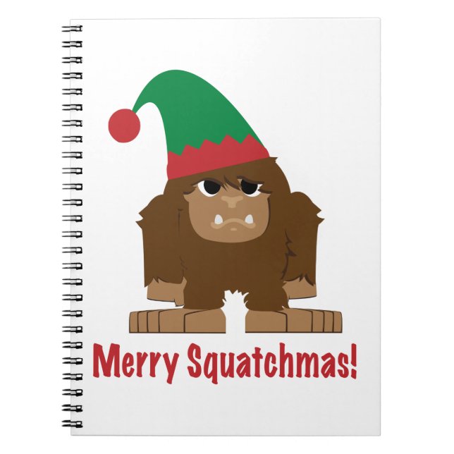 Carnet Joyeux Squatchmas ! (Devant)