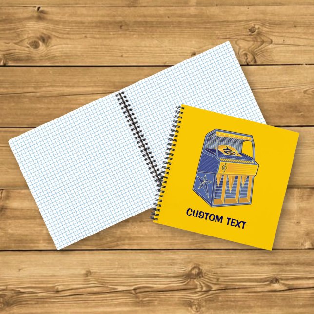 Carnet Jukebox Rétro (Créateur téléchargé)