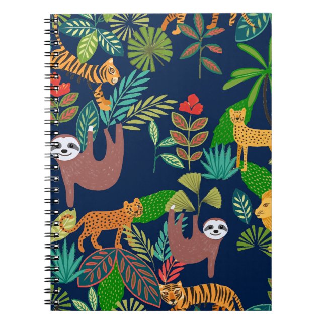Carnet Jungle botanique (Devant)