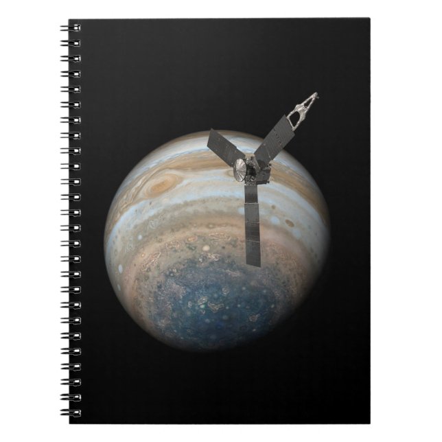 Carnet Juno Spacecraft à Planet Jupiter (Devant)