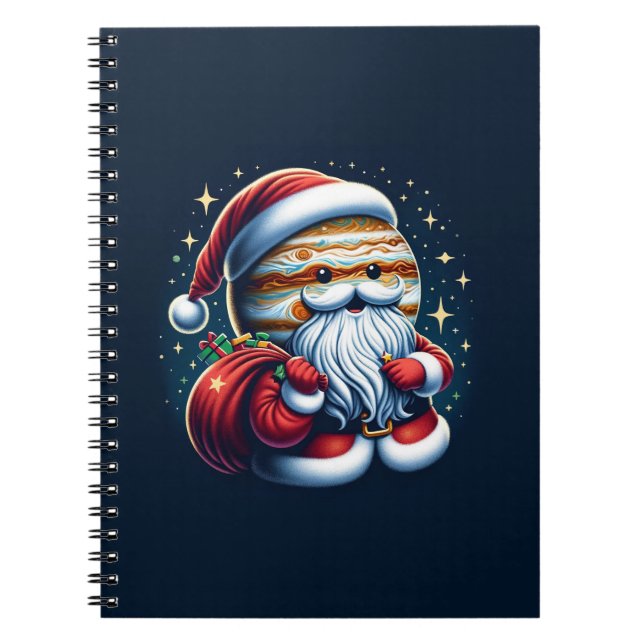 Carnet Jupiter Jolly Old St. Nick Santa Claus Astrologie (Devant)