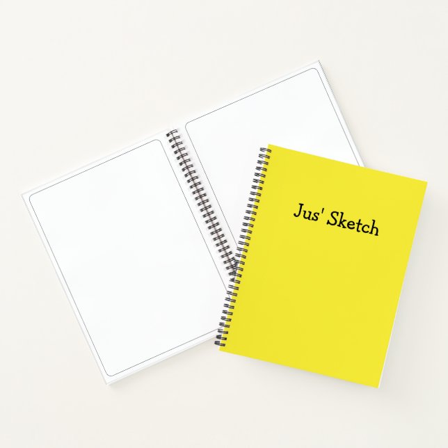 Carnet Jus Sketch mignonne Girly Drôle Dessin Simple Art  (Intérieur)