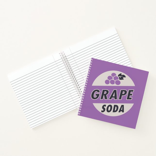 Carnet JUSQU' | Soda de raisin (Intérieur)
