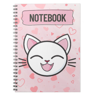 Carnet "Just a Girl Who Loves Cats – Cute Cat Notebook"