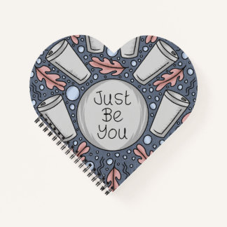 Carnet Just be you- hand drawn illustration 