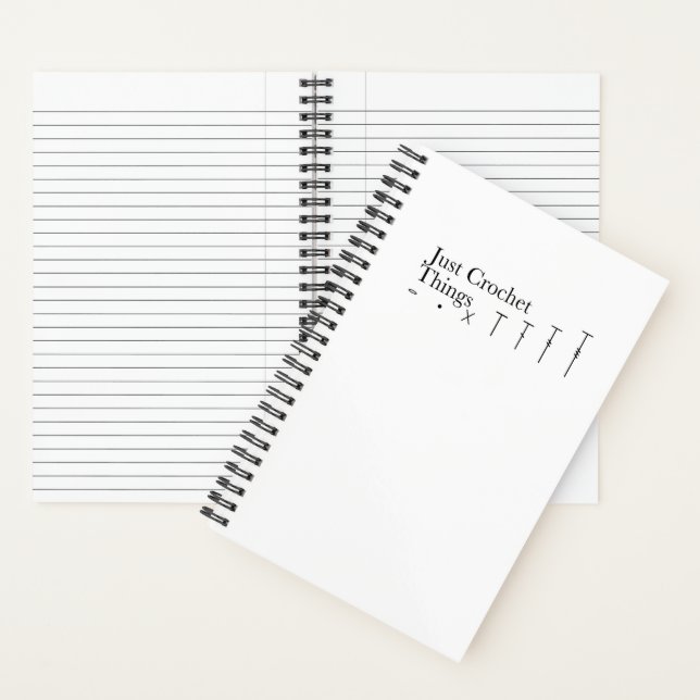 Carnet Juste Crochet (À l'intérieur)