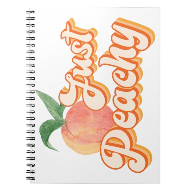 Carnet Juste Peachy (Devant)