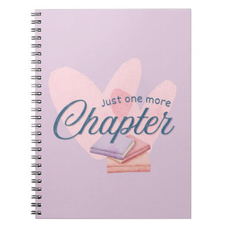 Carnet Juste un chapitre de plus