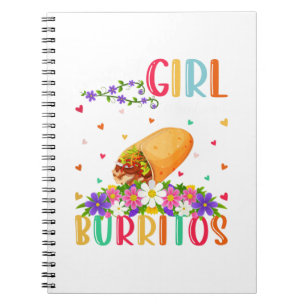 Carnet Juste une fille qui aime Burrito