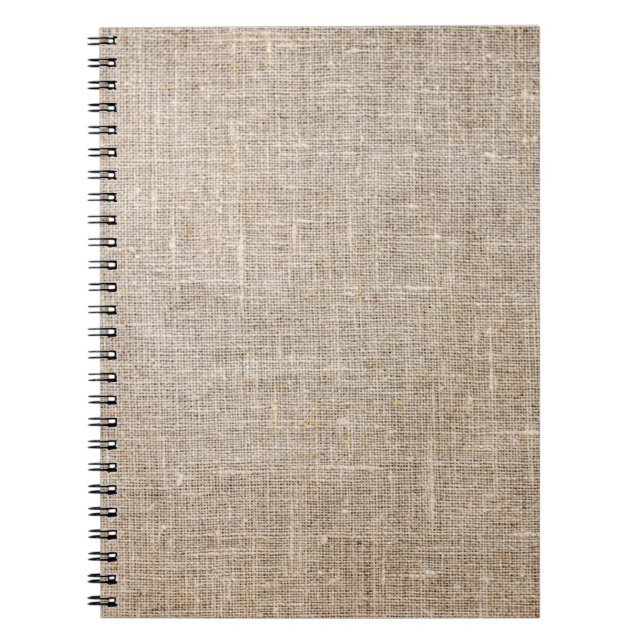 Carnet Jute Textile (Devant)