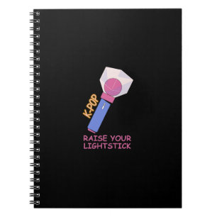 Carnet K-POP Levez votre lightstick
