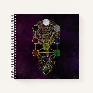 Carnet Kabbalah L'arbre de vie - Etz Hayim