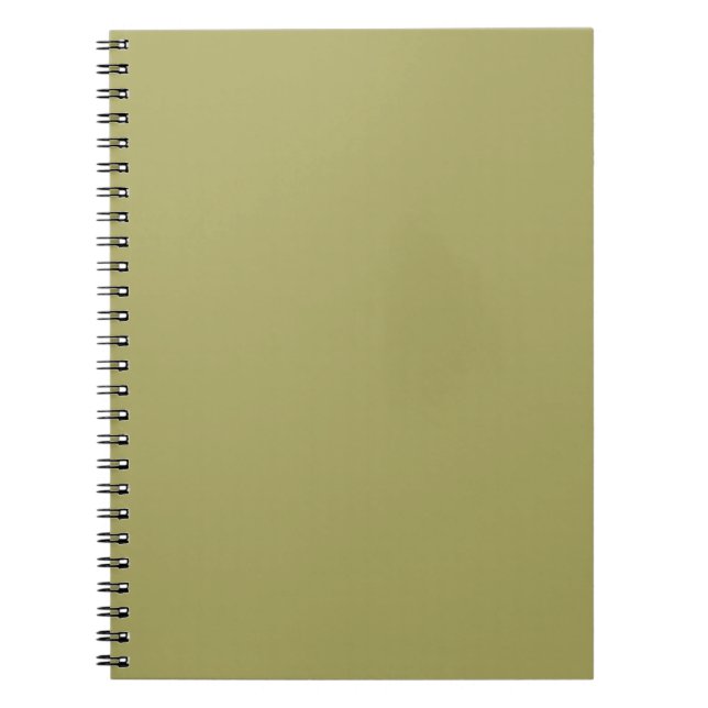Carnet Kaki uni (Devant)