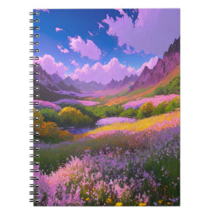 Carnet Kaleidoscope à fleurs de la vallée