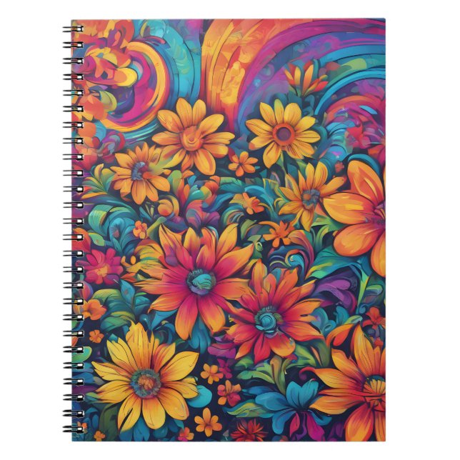 Carnet "Kaleidoscope of Color" Art Spiral Notebook (Devant)