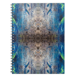 Carnet Kaléidoscopique abstrait bunt bohemien mandala