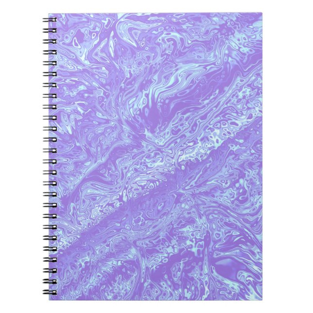 Carnet Kaliverse Fluide Fractal #01 (Devant)