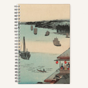 Carnet Kanagawa, Japon : L'art Vintage japonais du bois
